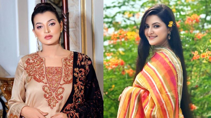 বর্ষাকে ধুয়ে দিলেন পরীমণি